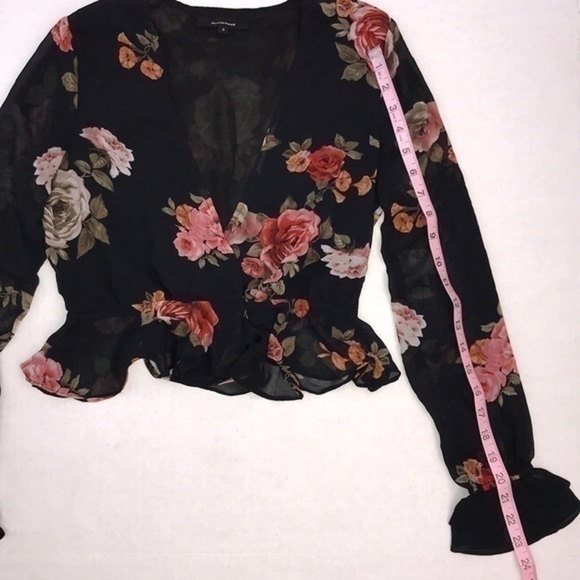 Olivaceous Floral Blouse - Picture 4 of 10